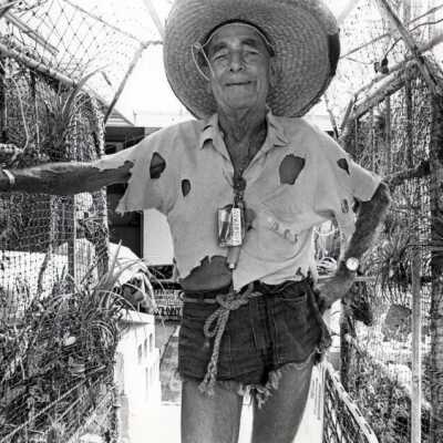 Iguana Man: Copyright: © Key West Art & Historical Society; Origformat: Print-Photographic