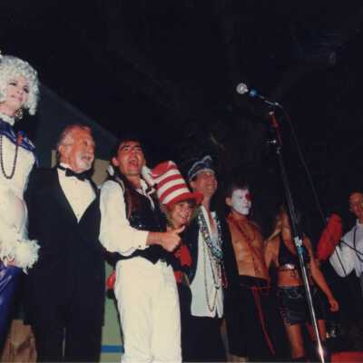 Unknown people at the Coronation Ball.