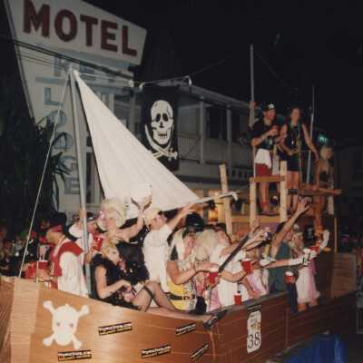 Float number 38 in the parade.