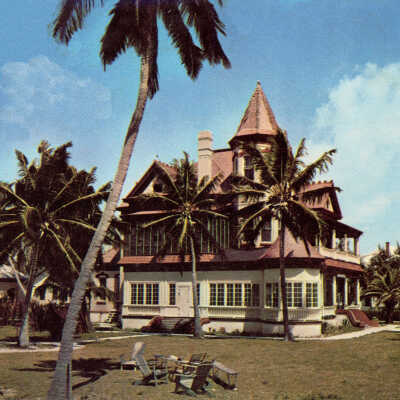 Casa Cayo Hueso, The Southernmost House in the U.S.A., Key West, Fla.