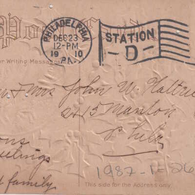 Christmas Greetings: © Key West Art & Historical Society