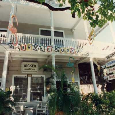 Wicker Guest House during Fantasy Fest.