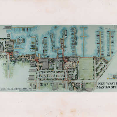 Schematic of Key West Bight