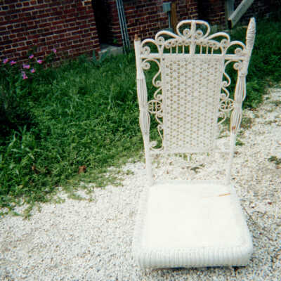 Wicker chair