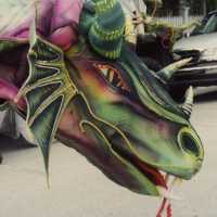 A float in the parade.