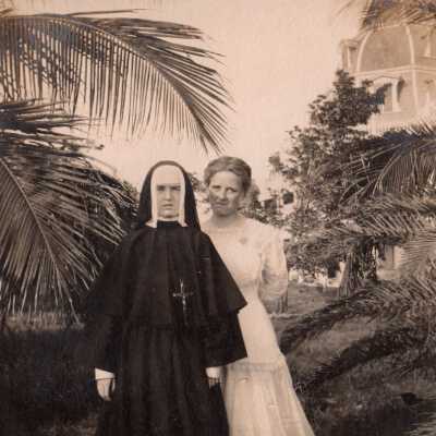Unknown woman and nun: Copyright: © Key West Art & Historical Society; Origformat: Print-Photographic