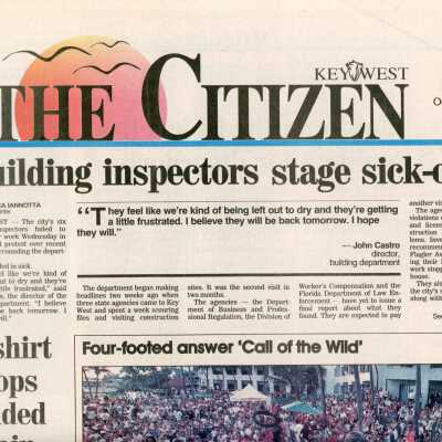 A few articles in the Key West Citizen about the Fantasy Fest's pet masquer