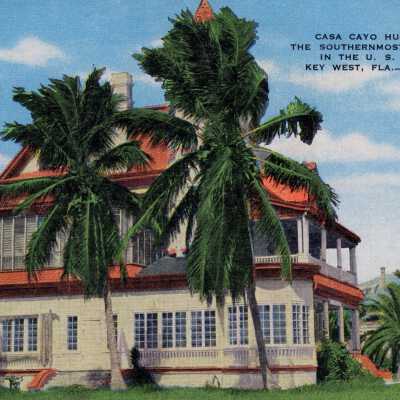 Casa Cayo Hueso, The Southernmost House in the U.S.A., Key West, Fla.