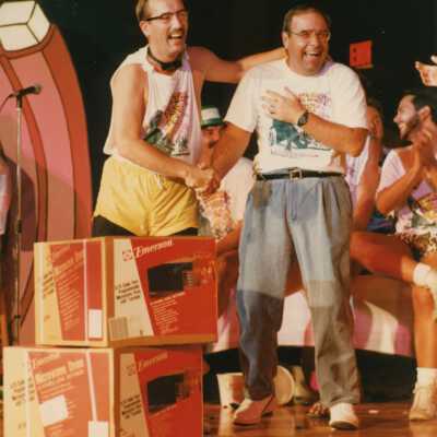 Some sort of performance going on.