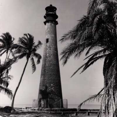 Cape Florida Lighthouse, Key Biscayne, Florida: Copyright: © Key West Art & Historical Society; Origformat: Print-Photographic