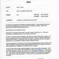          A fax to Penny and market share from Sue about the Pretenders in paradise entry procedure. picture number 2
   