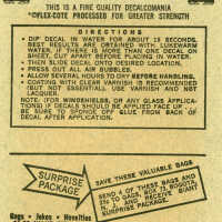 Key West Shrimp Boats Travel Decal Instructions