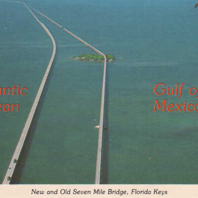 New and Old Seven Mile Bridges