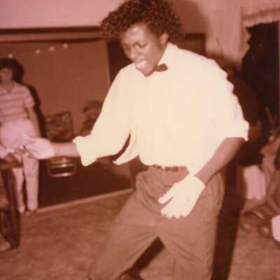 Unknown man dancing