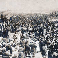 Arrival of the First Overseas Railway Train to Key West