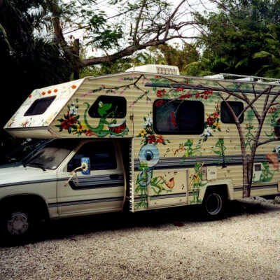 Painted Motor Home