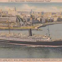 P&O Twin Screw Passenger Steamship CUBA