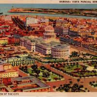 Havana: Partial Air view of the city