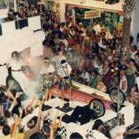 A float in the parade.