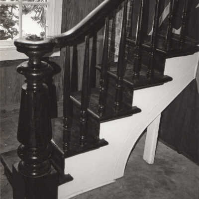 Stairs and Bannister from the Caroline Lowe House