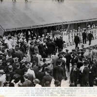 Arrival of the First Overseas Railway Train in Key West