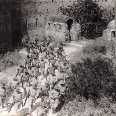 Soldiers at Martello Tower: Copyright: © Key West Art & Historical Society; Origformat: Print-Photographic