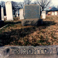 Colonel John W. Simonton Headstone