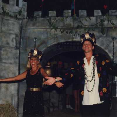 King and queen of Fantasy Fest 1994.