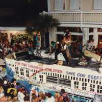 A float in the parade.