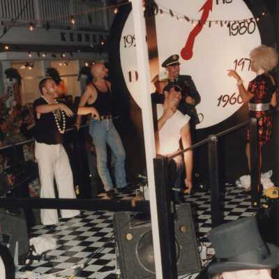 A float in the parade.