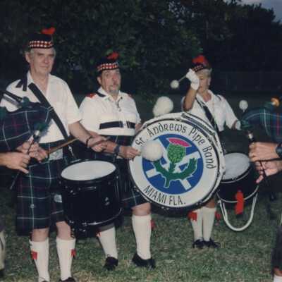 St. Andrews Pipe Band from Miami Florida.