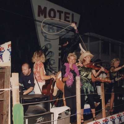 A float in the parade.