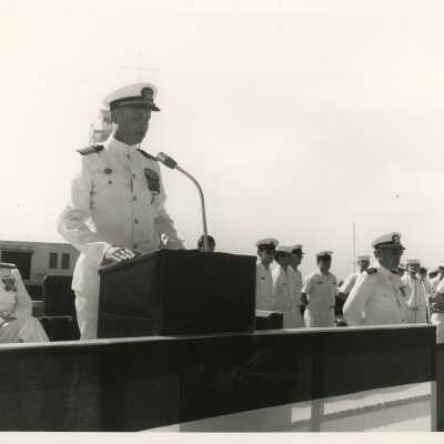 U.S. Navy Captain Hugh Murphree