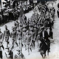 Arrival of the first train at Key West