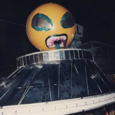 A float in the parade.