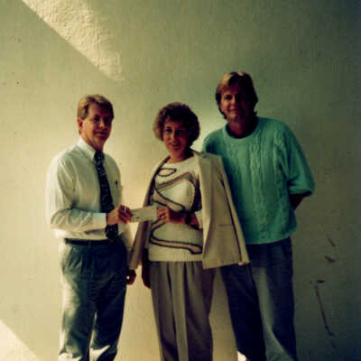 Dan Lee, Becky Bever, and Tom Pope