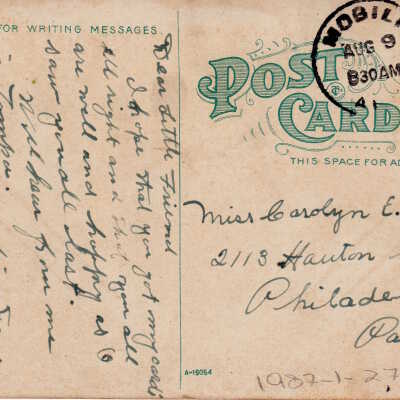 Scenes in Mobile Harbor, Mobile, Alabama