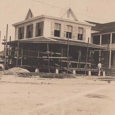 Construction site: Copyright: © Key West Art & Historical Society; Origformat: Print-Photographic