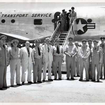 Group of U.S. Naval Officers at Boca Chica Field: Copyright: © Key West Art & Historical Society; Origformat: Print-Photographic; Resolution: 300 dpi