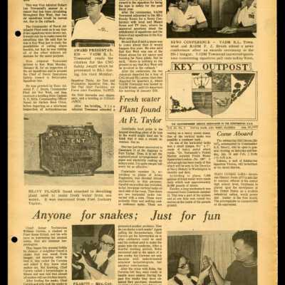 'Key Outpost' Newspaper: Copyright: @ Key West Art & Historical Society; Origformat: Print-Photographic