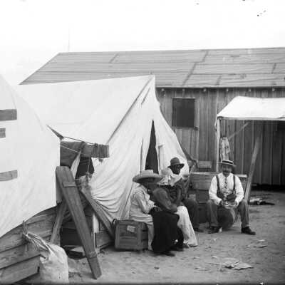 Workers' Tents on Pigeon Key