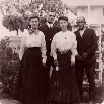 Mary Bethel and Family on Key West Lighthouse Grounds
