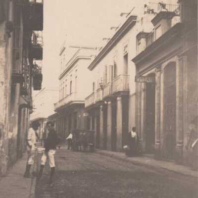 Cuban street scene: Copyright: © Key West Art & Historical Society; Origformat: Print-Photographic