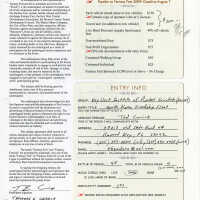 Parade entrant release agreement and entry form from KWIRS.
