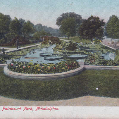 The Lily Pond, Fairmount Park, Philadelphia