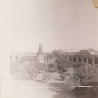 Fort Jefferson Lighthouse and Parade Grounds