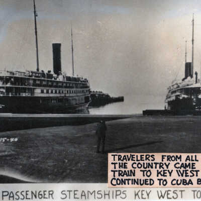 Passenger Steamships from Key West to Cuba