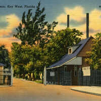 Navy Yard Entrance, Key West, Florida