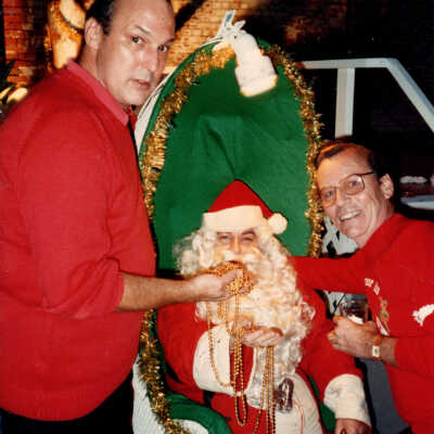 Lee Dodez, Larry Harvey, and Bob Warren