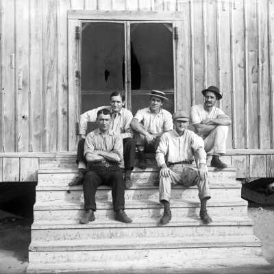 Workers at Pigeon Key